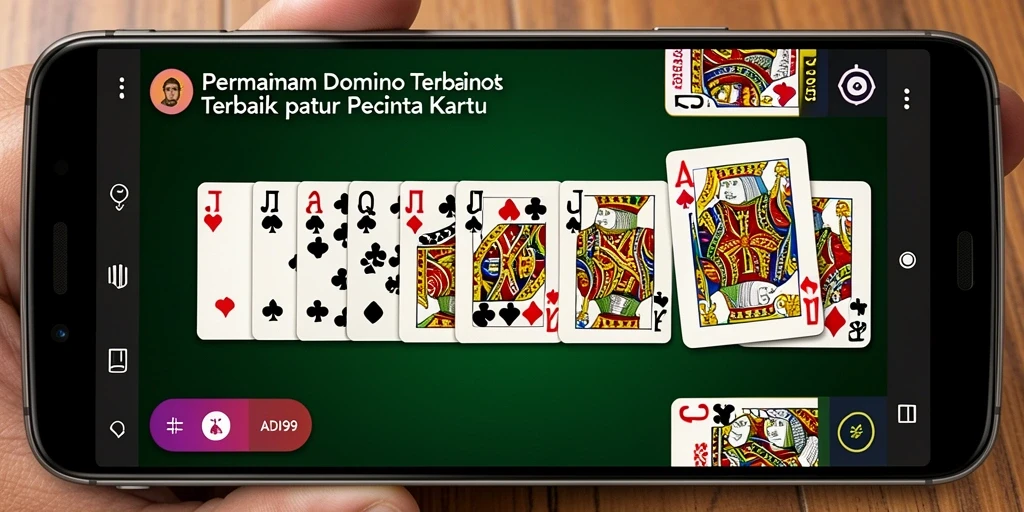 Tampilan seru gameplay Domino di ADI99 yang menantang.
