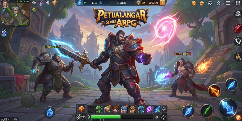 Tampilan gameplay menarik dari AJR88 yang penuh aksi.