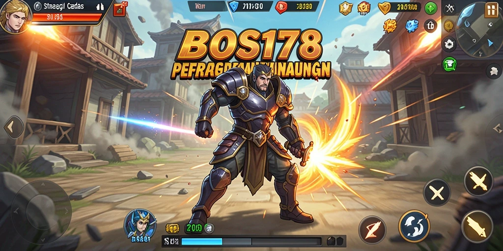 Tampilan gameplay strategi yang mengesankan di BOS138.
