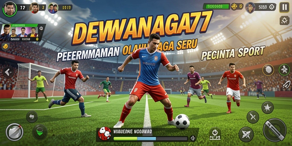 Gameplay seru DEWANAGA77 dalam aksi olahraga.