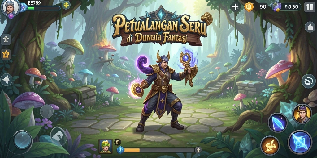 Gameplay menarik dari EE789 yang menunjukkan petualangan epik.