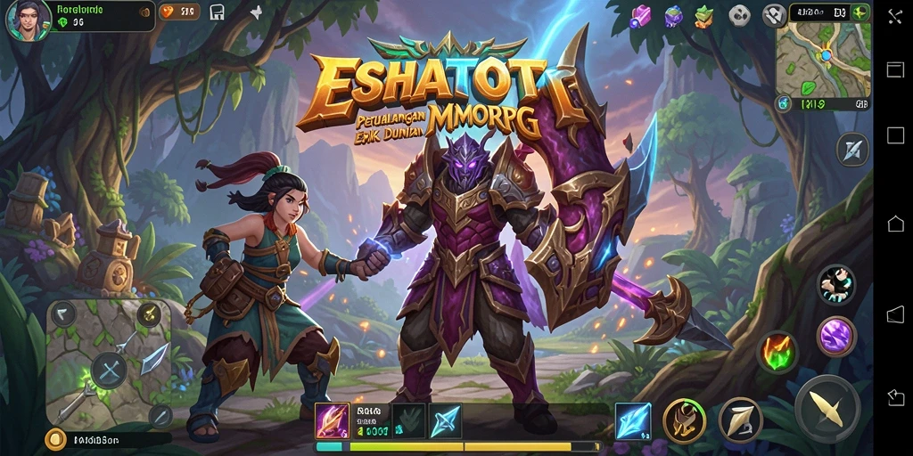 Tampilan gameplay ESHATOTO yang interaktif dan menakjubkan.