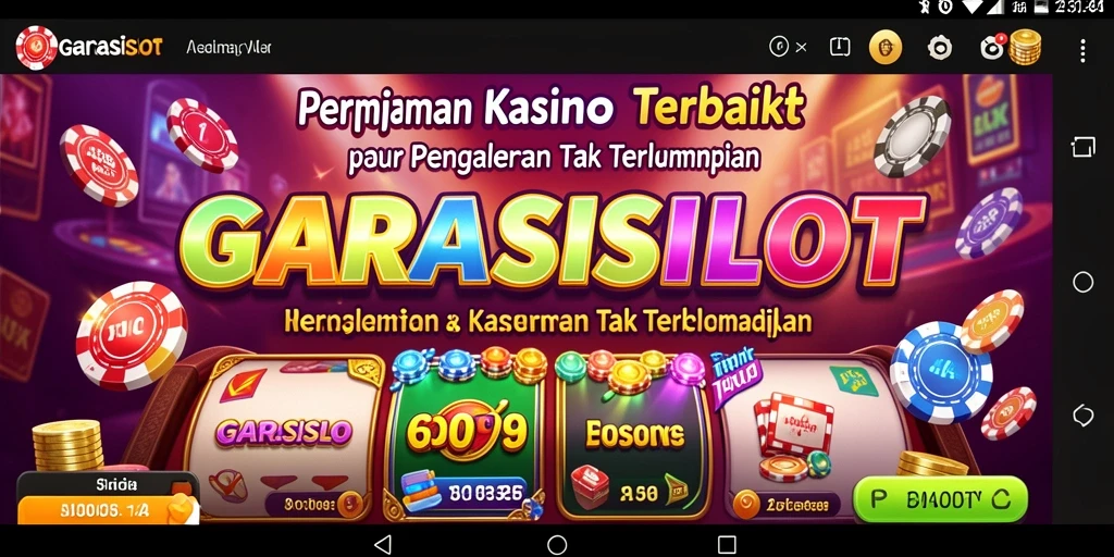 Tampilan gameplay menarik dari GARASISLOT dengan efek visual yang memukau.