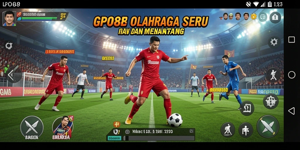 Tampilan gameplay yang dinamis dan mengasyikkan di LPO88.