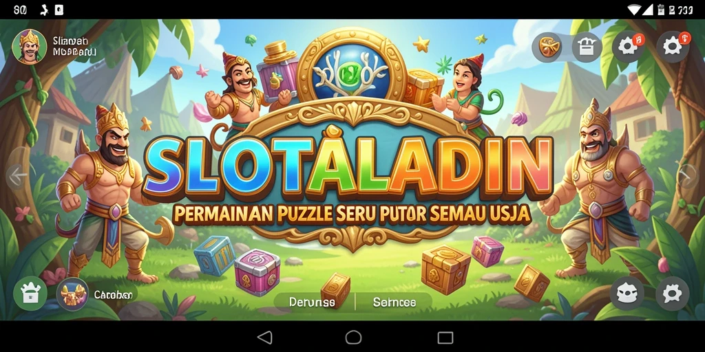 Tampilan menakjubkan dari gameplay SLOTALADIN yang menghibur.