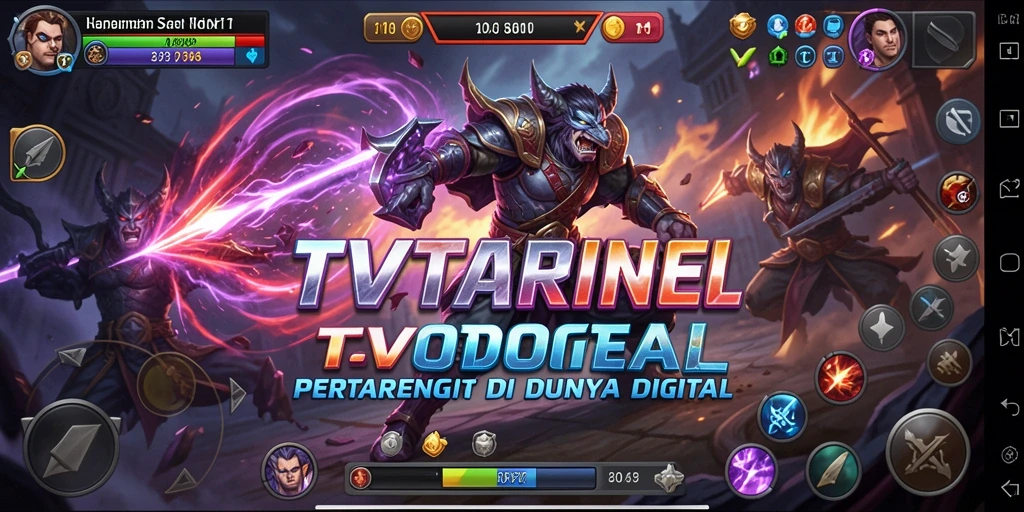Tampilan seru dari pertarungan di TVTOGEL.
